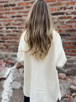 Knit Sleeve Patchwork Blazer For Women 2026