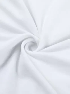 Lace Trim Bow Tie Front Cropped Top For Women - White Slim Fit Long Sleeve Fairycore Blouse - Spring Night Out Clubwear 2026