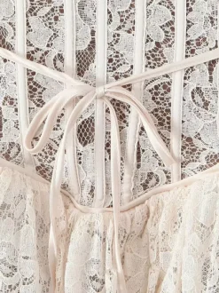 Lace Corset Mini Dress Sweetheart Collar A-line Birthday Party Sexy Strap Dress 2026