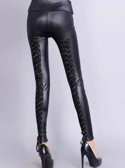 Lace-up Leggings