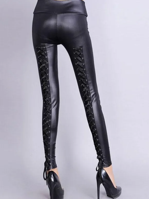 Lace-up Leggings