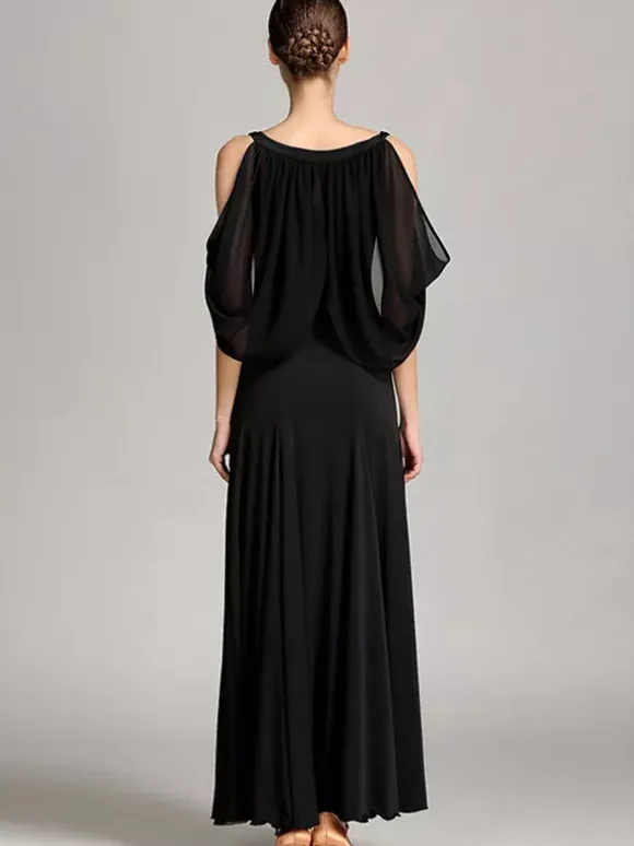 Ladies Modern Waltz Tango Latin Ballroom Practice Dance Dress