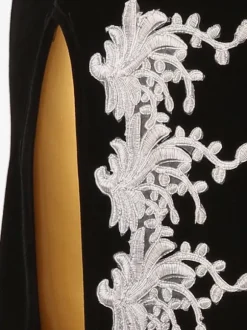 Latin Dance Costume Black Women's Lycra Spandex Dress Latin Dancer Dancing Costume