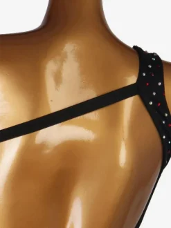 Latin Dance Costume Black Women's Lycra Spandex Dress dancing Wear