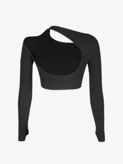 Latin Dance Dresses Black Women's Polyester Top Backless Sexy Latin Dancer Dancing Wear