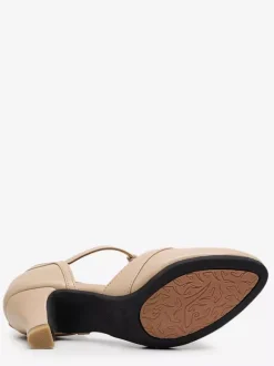Latin Dance Shoes T Type Round Toe Ballroom Shoes