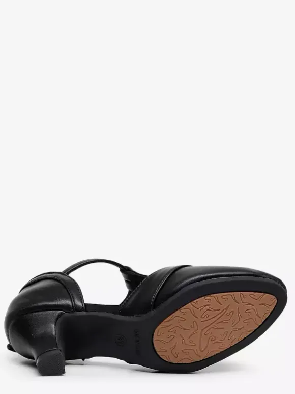 Latin Dance Shoes T Type Round Toe Ballroom Shoes