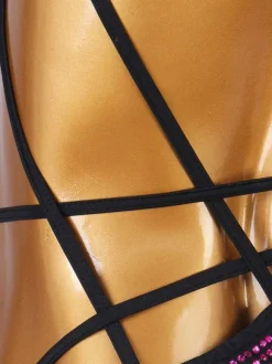 Latin Dance Costume Rose Women's Lycra Spandex Dress dancing Wear