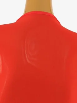 Latin Dance Dresses Ture Red Women's Elegant Lycra Spandex Dress Dancing Wear