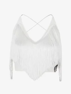 Latin Dance Dresses White Women's Dress Sexy Polyester Top Skirt Dancing Wear