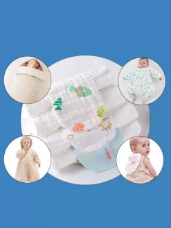 4-layer Baby Sweat-absorbent Cotton Sweat Towel