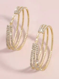 Layered Hoop Earrings For Women 2026