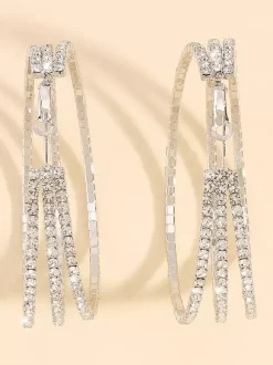 Layered Hoop Earrings For Women 2026