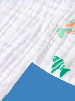 6-Layer Soft Cotton Sweat Towel for Children