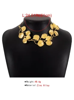 Leaf Shaped Necklace For Women 2026
