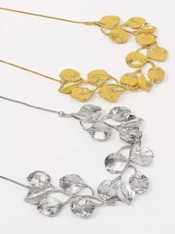 Leaf Shaped Necklace For Women 2026