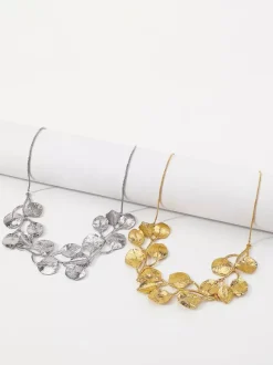 Leaf Shaped Necklace For Women 2026