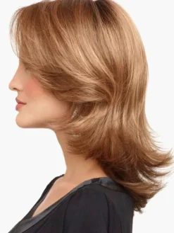 Light Brown Medium Curls at Ends 50cm Wig