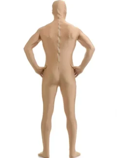 Light Tan Zentai Suit Adults Morph Suit Full Body Lycra Spandex Bodysuit for Men