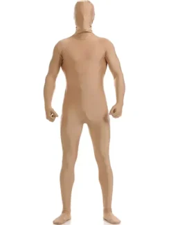Light Tan Zentai Suit Adults Morph Suit Full Body Lycra Spandex Bodysuit for Men