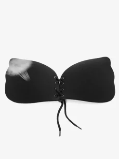 Lingerie Acrylic Underbust Nude Push Up Invisible Drawstring Butterfly Wings Invisible Bra