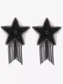 Lingerie Pasties Daily Casual Sequins Black Bra Nubra Rhinestone Star Nipple Covers