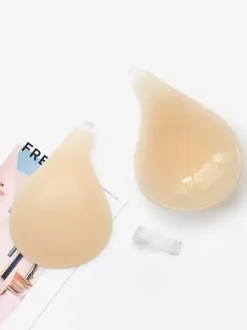 Lingerie Pasties Nude Bra Nubra Breast Enlargement Suction Cups Silicone