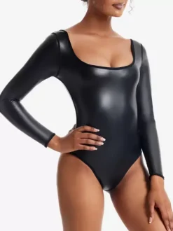Lingerie Shapewear Black Long Sleeve Body Shaper