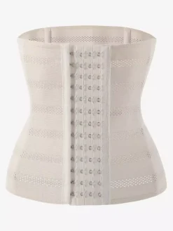 Lingerie Shapewear Ecru White 1 Piece Front Button
