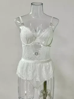 Lingerie Teddies Cut Out Backless Black Sexy Teddies For Women