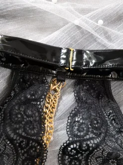 Lingerie Teddies Lace Up Shaping Black Sexy Teddies For Women