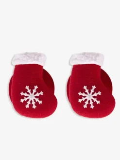 Lingerie Pasties Holiday Sexy Christmas Pattern Red Nipple Covers