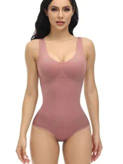 Lingerie Shapewear Cameo Pink Sleeveless U-Neck Shapewear