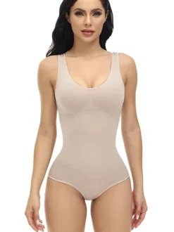 Lingerie Shapewear Cameo Pink Sleeveless U-Neck Shapewear