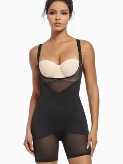 Lingerie Shapewear Nude U-Neck Sculpting Snatched Waist