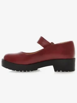 Lolita Footwear Leather Puppy Heel Round Toe Lolita Shoes