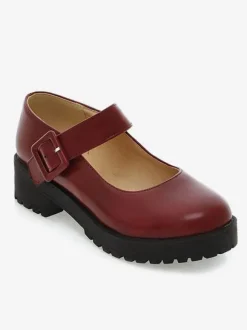 Lolita Footwear Leather Puppy Heel Round Toe Lolita Shoes