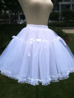 Lolita Petticoat Black Solid Color Petticoat
