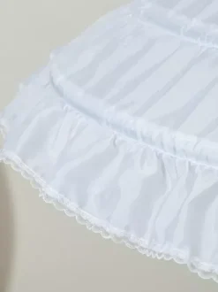 Lolita Petticoats 3 Hoops Crinoline Short White Lolita Underskirt