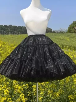 Lolita Petticoats Boneless Soft Gauze Petticoats Cosplay Costumes Gauze Support