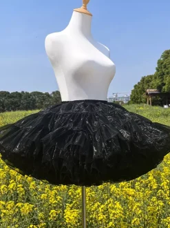 Lolita Petticoats Boneless Soft Gauze Petticoats Cosplay Costumes Gauze Support