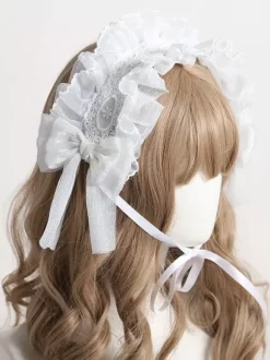 Lolita Accessories Ruffles Lace Polyester Headwear Miscellaneous
