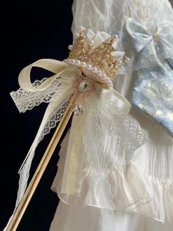 Lolita Wedding Dress Lolita Accessories Ecru White Polyester Accessory Miscellaneous