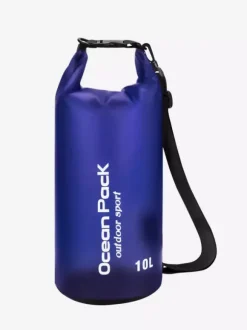 10L Semi Clear PVC Roll Top Waterproof Dry Bag Ocean Pack