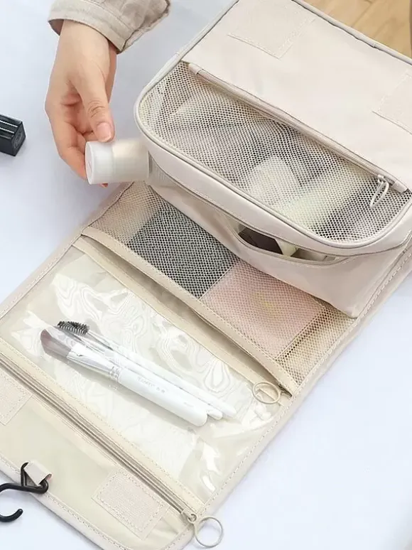 Makeup Bag Travel Organizer Garment Bag Storage Suitcase