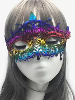 Mask Adult's Synthetic Masquerade Costume Accessories