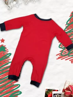 Matching Family Pajamas Round Neck Long Sleeves Adult's Kid's Christmas Pyjamas