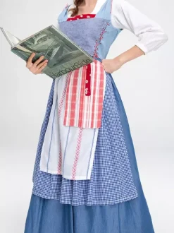 Medieval Manor Maid Dress Vintage Long Theater Costume Beer Holidays Costumes