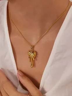 Melting Heart Necklace For Women 2026