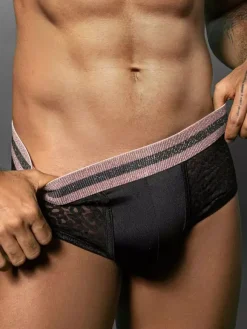 Men Sexy Costume Gogoboy Lace Role Play Sexy Top Short Pants Set